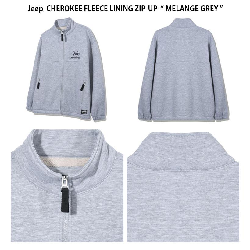 Jeep ジープ フリースジャケット ジャージ CHEROKEE FLEECE LINING ZIP-UP チェロキー フリース ライニング ジップアップ メンズ レディース JO5TZU839｜a-dot｜06