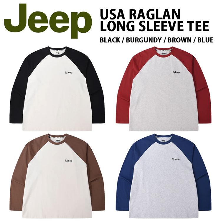 Jeep ジープ 長袖 Tシャツ USA JEEP RAGLAN LONG SLEEVE T-SHIRT