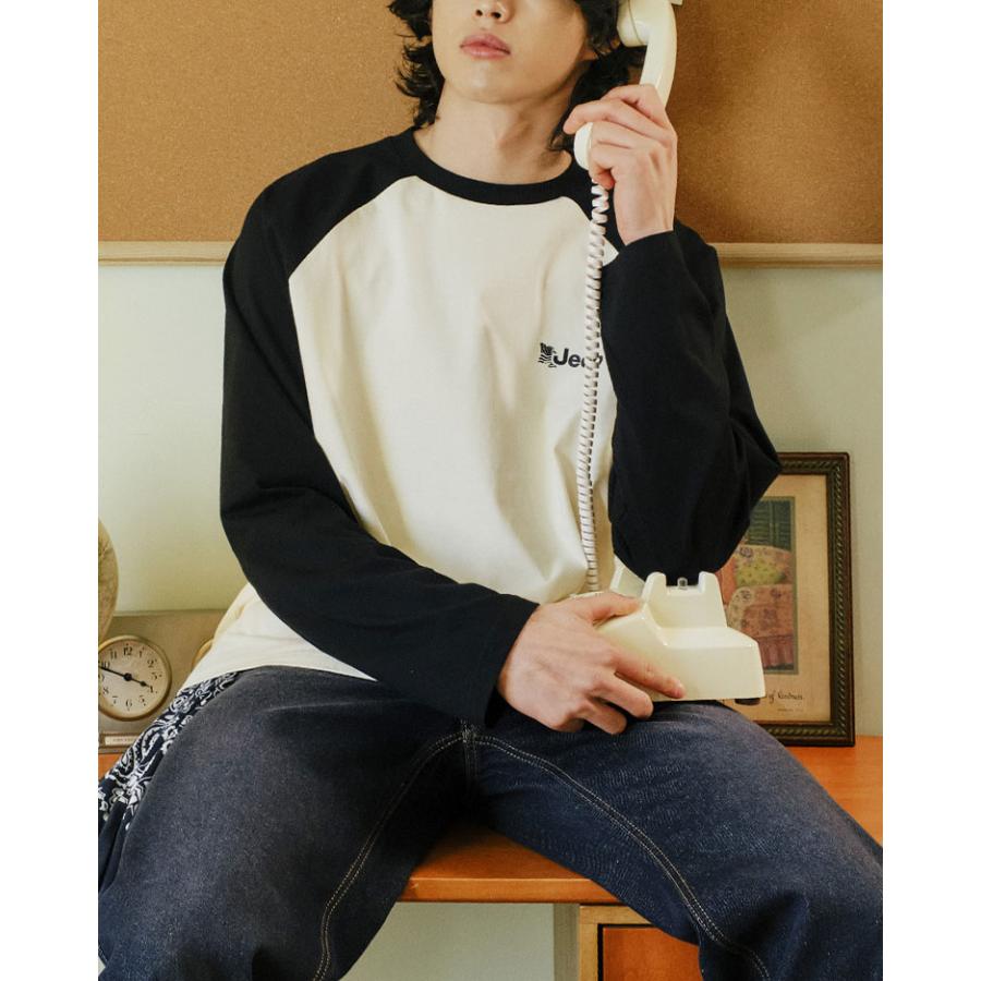 UNUSED ラグランスリーブ長袖Tシャツ Jeep ジープ 長袖 Tシャツ USA JEEP RAGLAN LONG SLEEVE T-SHIRT