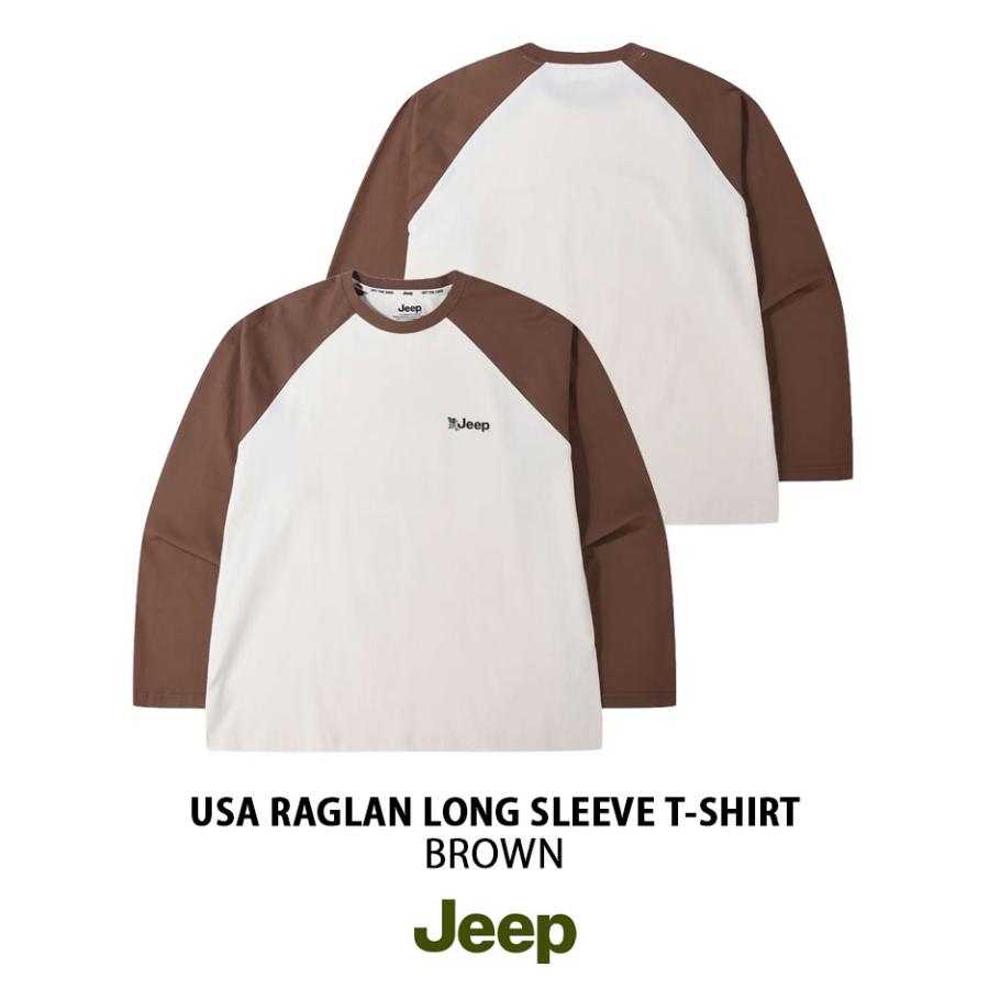 Jeep ジープ 長袖 Tシャツ USA JEEP RAGLAN LONG SLEEVE T-SHIRT