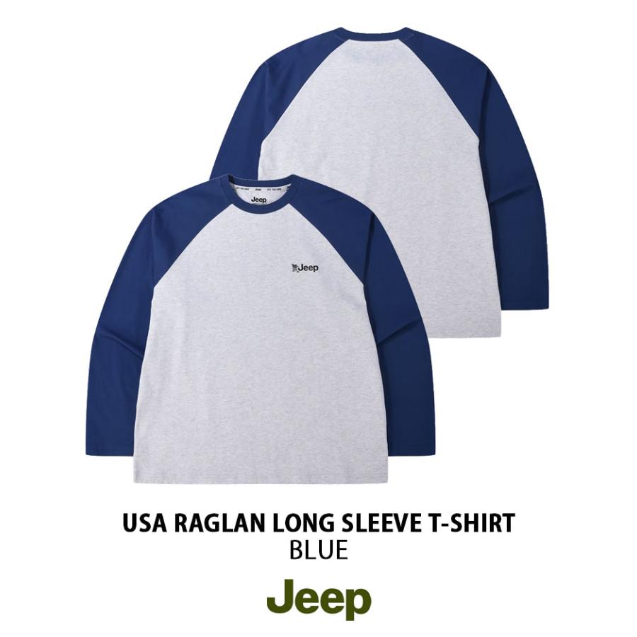 Jeep ジープ 長袖 Tシャツ USA JEEP RAGLAN LONG SLEEVE T-SHIRT