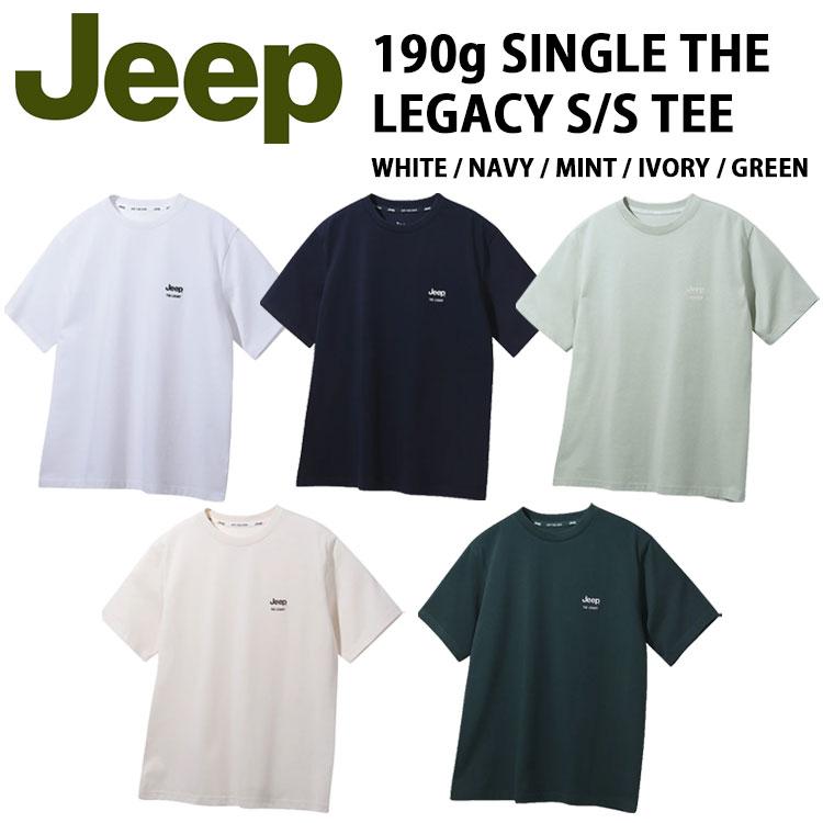 ミニマムジーク Tシャツ Jeep ジープ 半袖 Tシャツ 190g SINGLE THE LEGACY T-SHIRT シングル