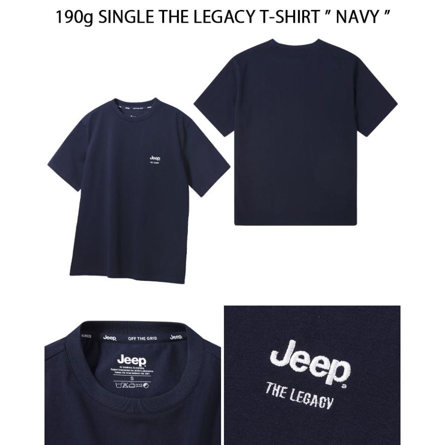 Jeep ジープ 半袖 Tシャツ 190g SINGLE THE LEGACY T-SHIRT シングル