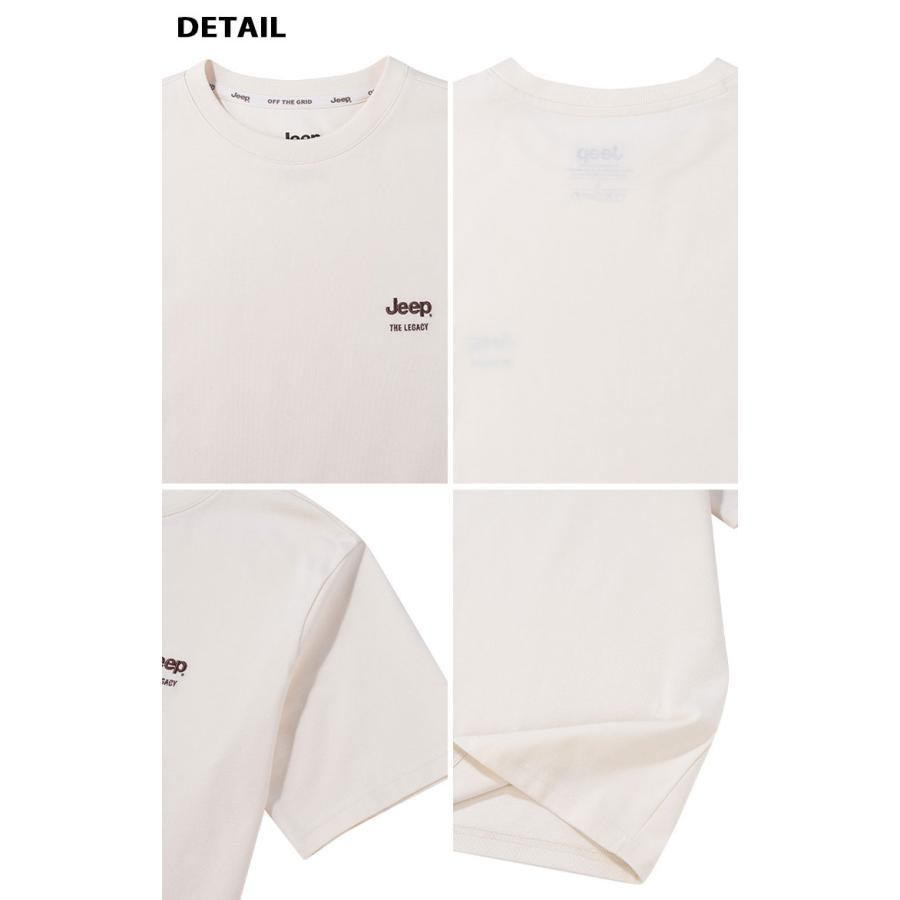 Jeep ジープ 半袖 Tシャツ 190g SINGLE THE LEGACY T-SHIRT シングル