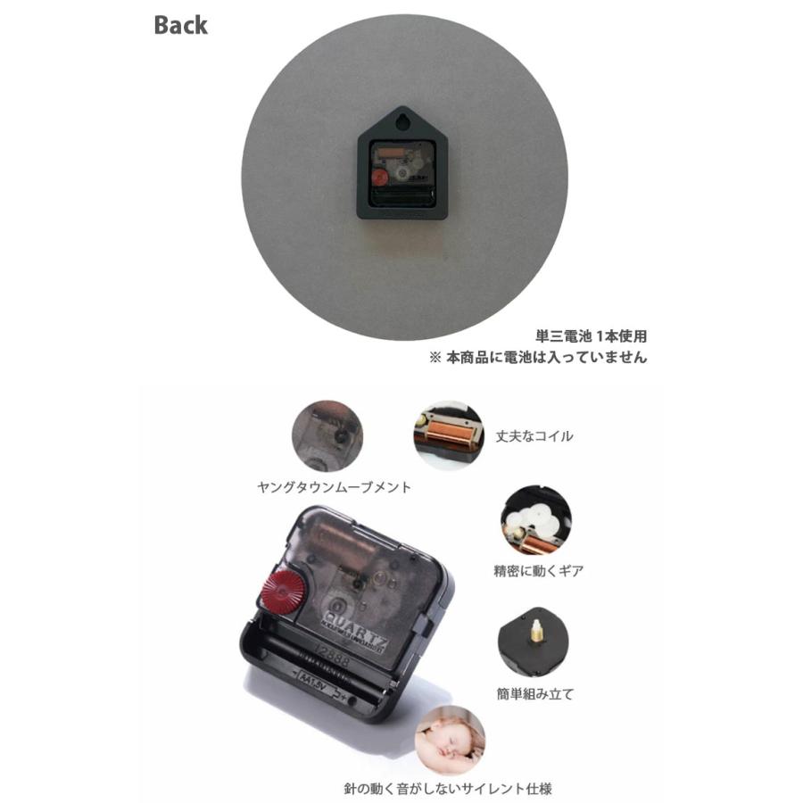 THE NORTH FACE（ザ ノースフェイス） MOOQS 時計 壁掛け時計 韓国雑貨