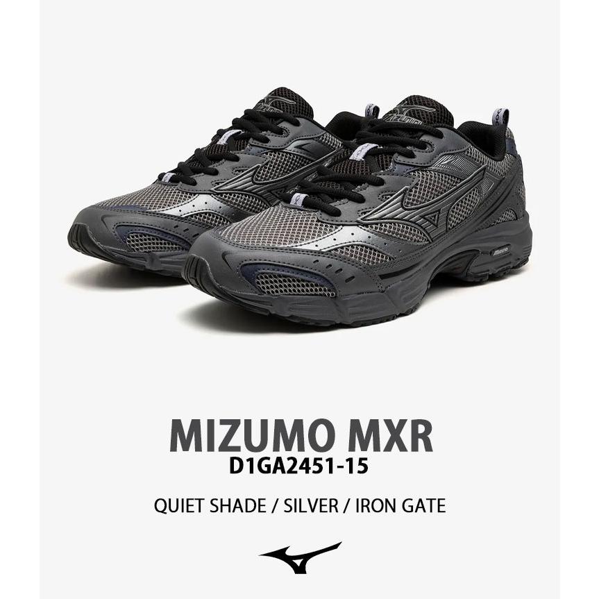 MIZUNO（ミズノ） スニーカー MXR D1GA2451-15 BLACK SILVER シューズ