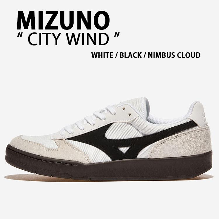 MIZUNO（ミズノ） スニーカー CITY WIND D1GA2564-01 WHITE BLACK