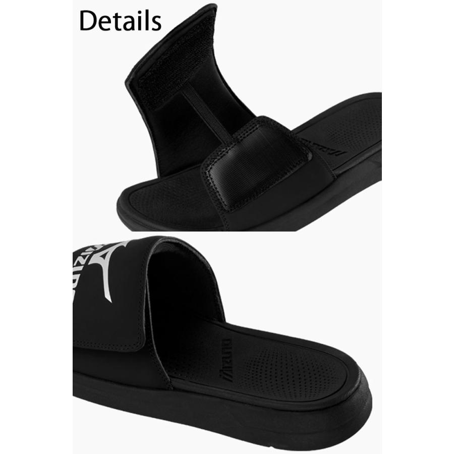 ★専用★【現行モデル】 SLIPPER レザーシャワーサンダル 黒 MIZUNO（ミズノ） シャワーサンダル NEO SLIDE VC 2 D1GE2502 BLACK