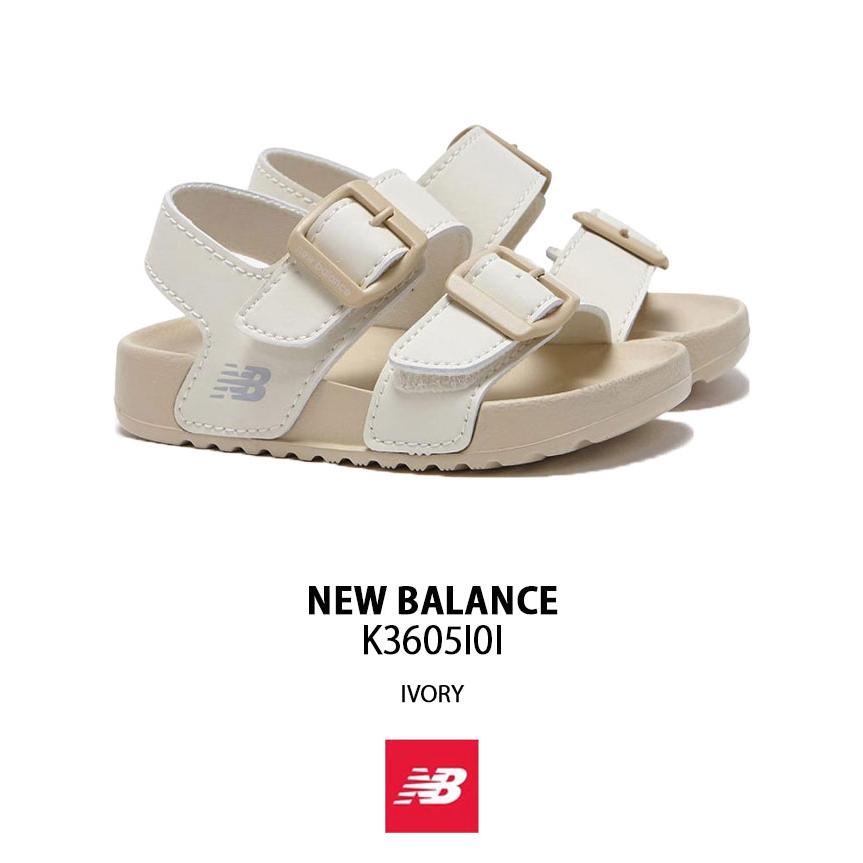 NewBalance ニューバランス　キッズサンダル 15.0㎝ホワイト New Balance（ニューバランス） キッズサンダル BABY BUCKLE CLAY