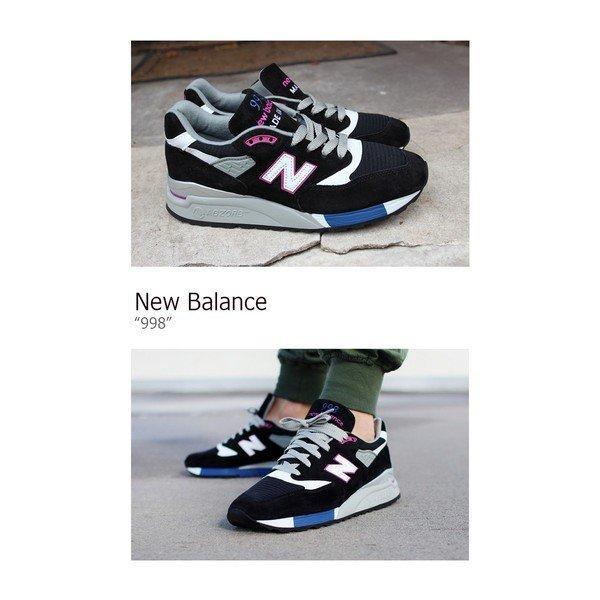 New Balance ニューバランス スニーカー 998 Black Violet New Balance ニューバランス スニーカー 998 Black Violet