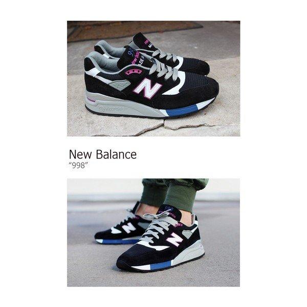 New Balance ニューバランス スニーカー 998 Black Violet M998BK MADE IN USA アメリカ製｜a-dot｜02