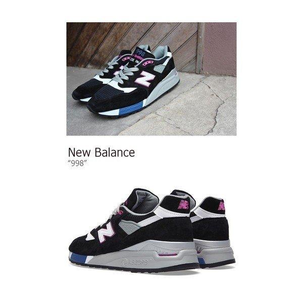 New Balance（ニューバランス） スニーカー 998 Black Violet M998BK