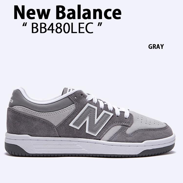 ★New Balance★ニューバランス BB480LEC★追跡可 New Balance ニューバランス スニーカーBB480LEC グレー 480