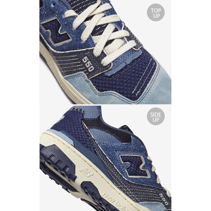 New Balance（ニューバランス） スニーカー BB550J デニム BLUE NAVY