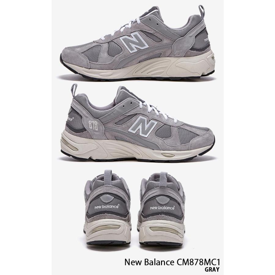 New Balance ニューバランス スニーカー CM878MC1 GRAY グレー CM878