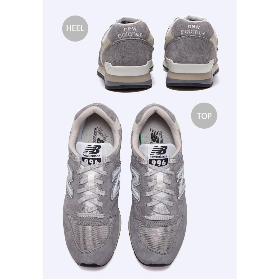 New Balance ニューバランス スニーカー CM996RV2 KHAKI GRAY シューズ NewBalanceCM996 ニューバランスCM996 グレー スウェードシューズ スウェードスニーカー｜a-dot｜05