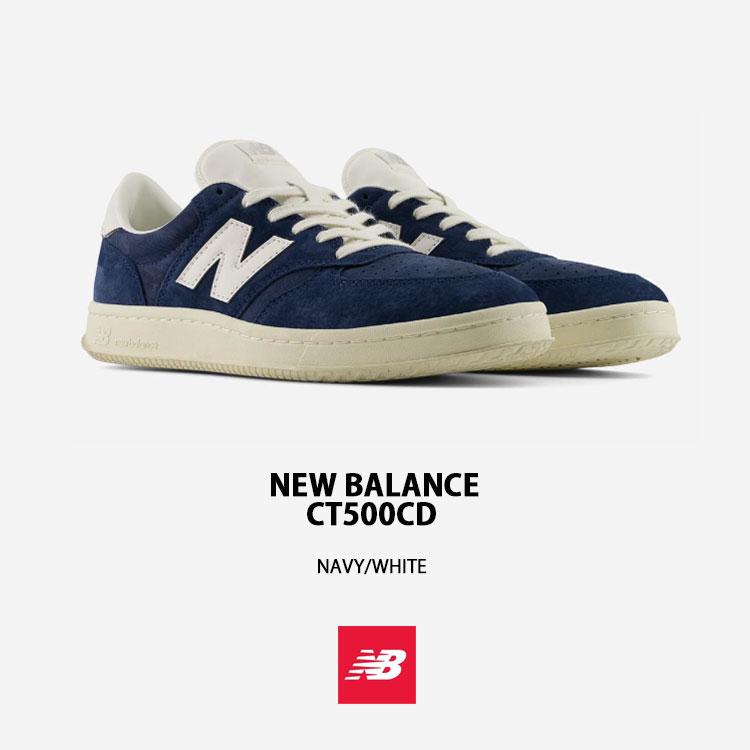 New Balance CT500CD スニーカー スエード ブランドロゴ ブルー New Balance ニューバランス スニーカー CT500 CT500CD NAVY