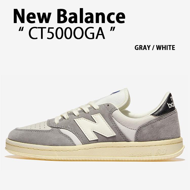 New Balance ニューバランス スニーカー CT500OGA GRAY シューズ NewBalance500 グレー ホワイト ロゴ スエード メンズ レディース New Balance（ニューバランス） スニーカー CT500OGA GRAY WHITE