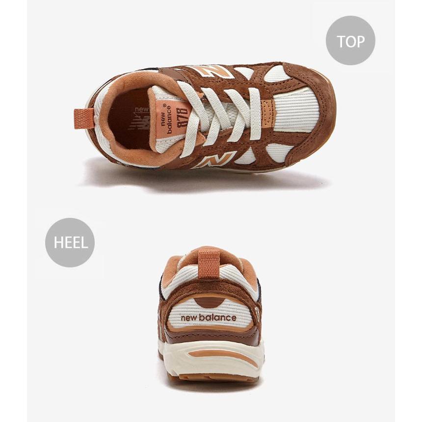 New Balance ニューバランス キッズ スニーカー NewBalance 878 BROWN