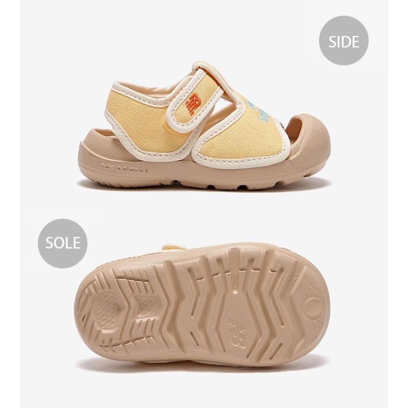 New Balance ニューバランス キッズ サンダル NewBalance 8808 YELLOW キッズシューズ イエロー ベージュ ベルクロ K8808Y2I ベビー用 キッズ用 子供用_4