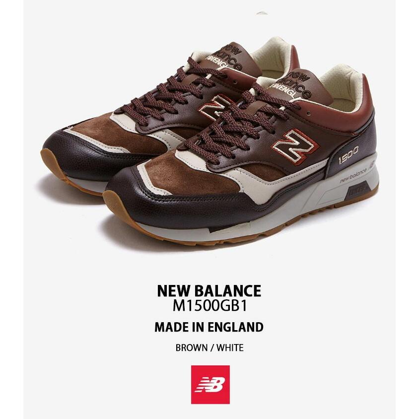 New Balance ニューバランス スニーカー M1500GBI BROWN WHITE