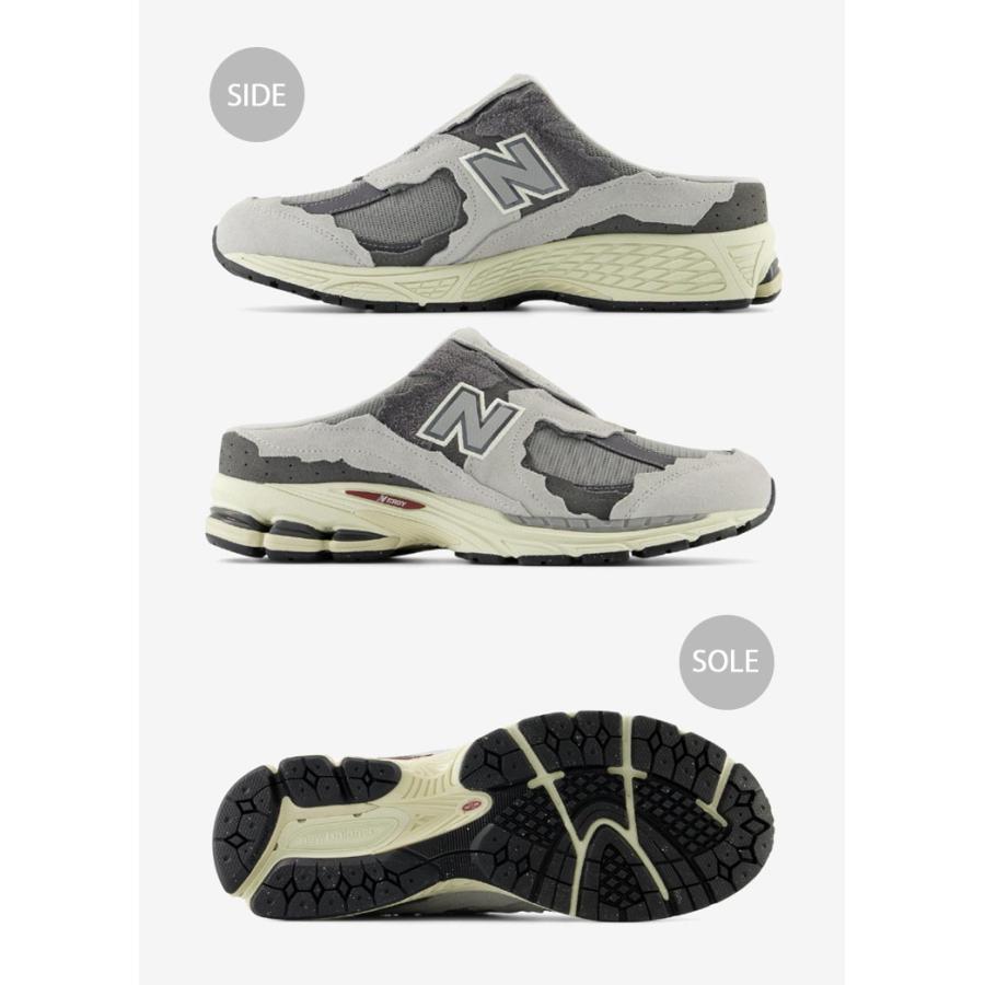 New Balance ニューバランス ミュール M2002NA GRAY CHARCOAL New Balance ニューバランス ミュール M2002NA GRAY CHARCOAL
