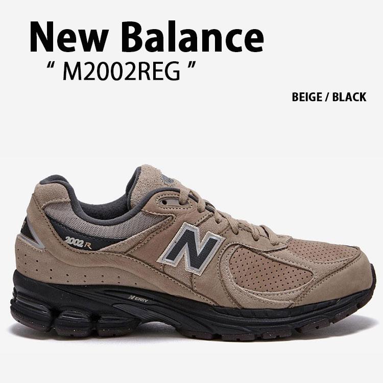 New Balance ニューバランス スニーカー M2002REG BEIGE BLACK