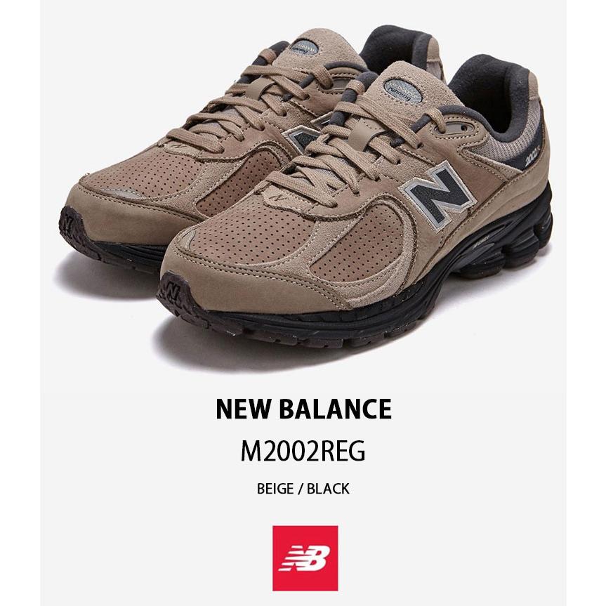 New Balance（ニューバランス） スニーカー M2002REG BEIGE BLACK