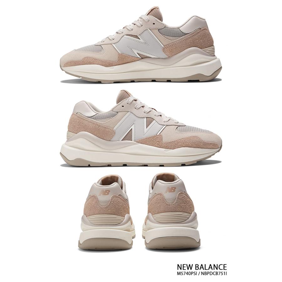 New Balance ニューバランス スニーカー M5740PSI NEWBALANCE M5740 IVORY BEUGE シューズ ビッグN アイボリー ベージュ メンズ レディース｜a-dot｜04