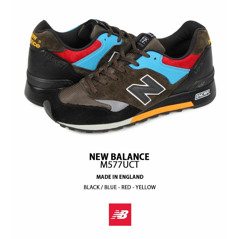 New Balance（ニューバランス） スニーカー M577UCT BLACK BLUE RED 