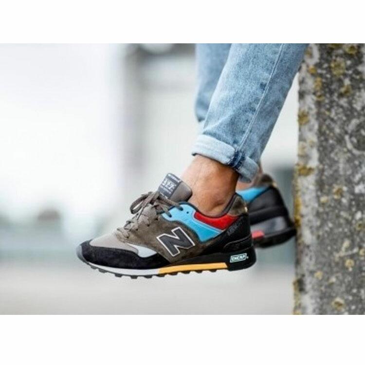 New Balance（ニューバランス） スニーカー M577UCT BLACK BLUE RED 