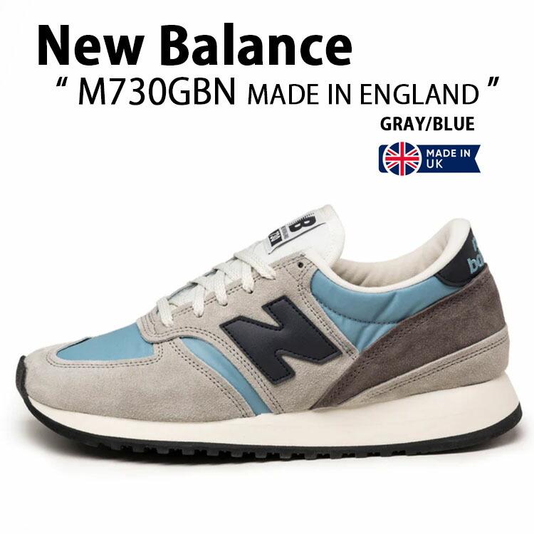 New Balance ニューバランス スニーカー M730GBN GRAY BLUE MADE IN ENGLAND シューズ NEWBALANCEM730 New Balance（ニューバランス） スニーカー M730GBN GRAY BLUE MADE IN