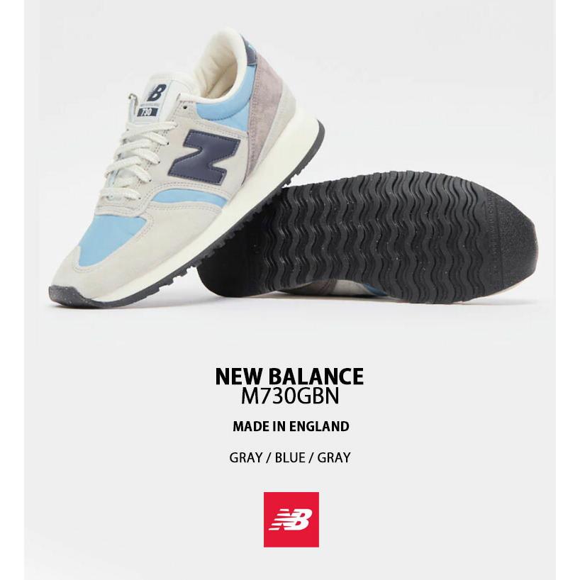 New Balance ニューバランス スニーカー M730GBN GRAY BLUE MADE IN ENGLAND シューズ ...
