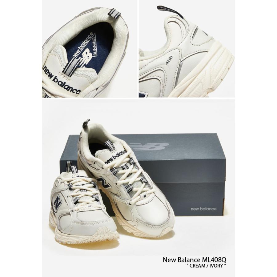 New Balance ニューバランス スニーカー 408 ML408Q CREAM IVORY
