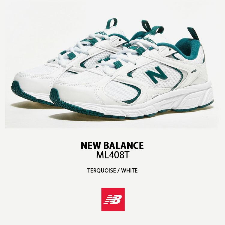 New Balance（ニューバランス） スニーカー 408 ML408T TERQUISE WHITE