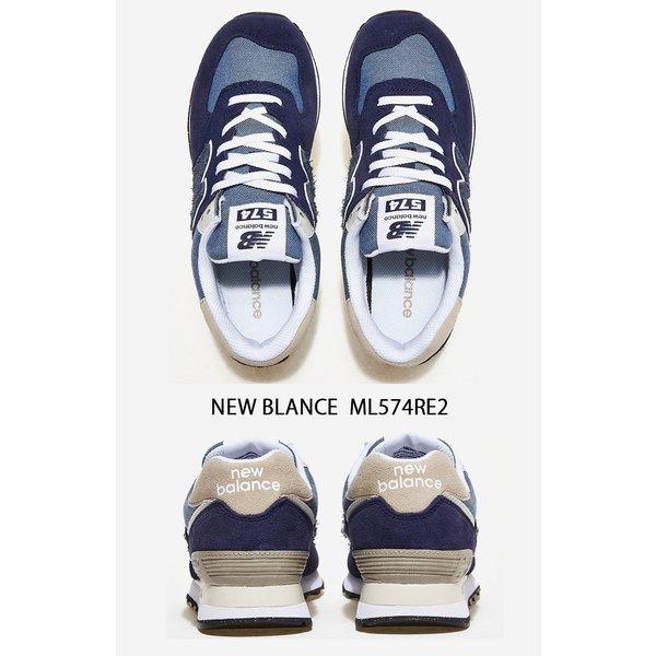 New Balance（ニューバランス） スニーカー 574 ML574RE2 NAVY BLUE 