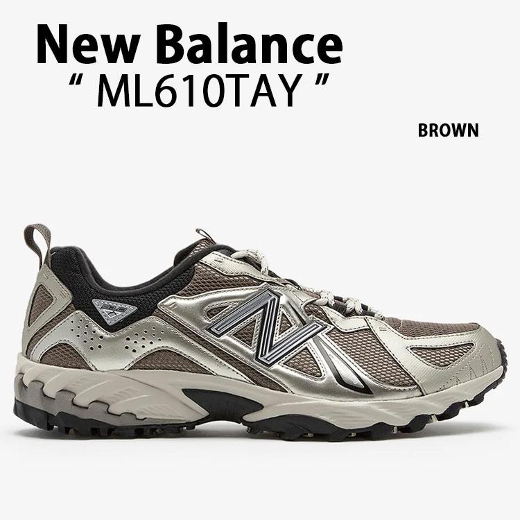 ◆正規品◆NEW BALANCE ML610TAY BROWN◆関税込◆男女共用◆人気 New Balance ニューバランス スニーカー ML610TAY BROWN