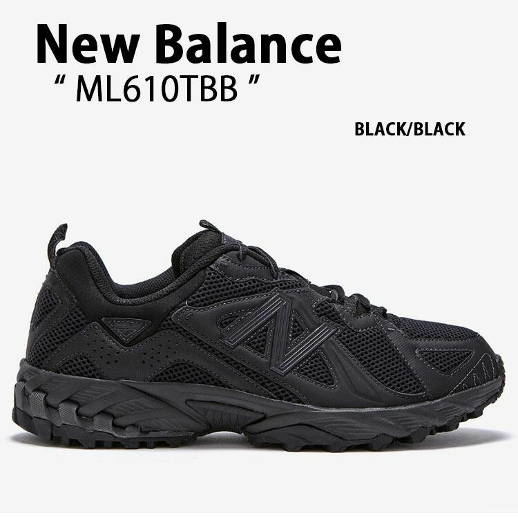 New balance ☆ ML610TBB Black New Balance ML610TBB