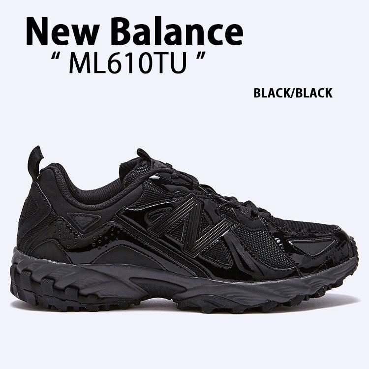 New Balance ニューバランス スニーカー ML610 ML610TU BLACK New Balance ニューバランス スニーカー ML610 ML610TU BLACK