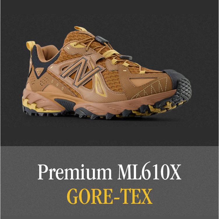 New Balance ニューバランス スニーカー ML610XH GORE-TEX BROWN
