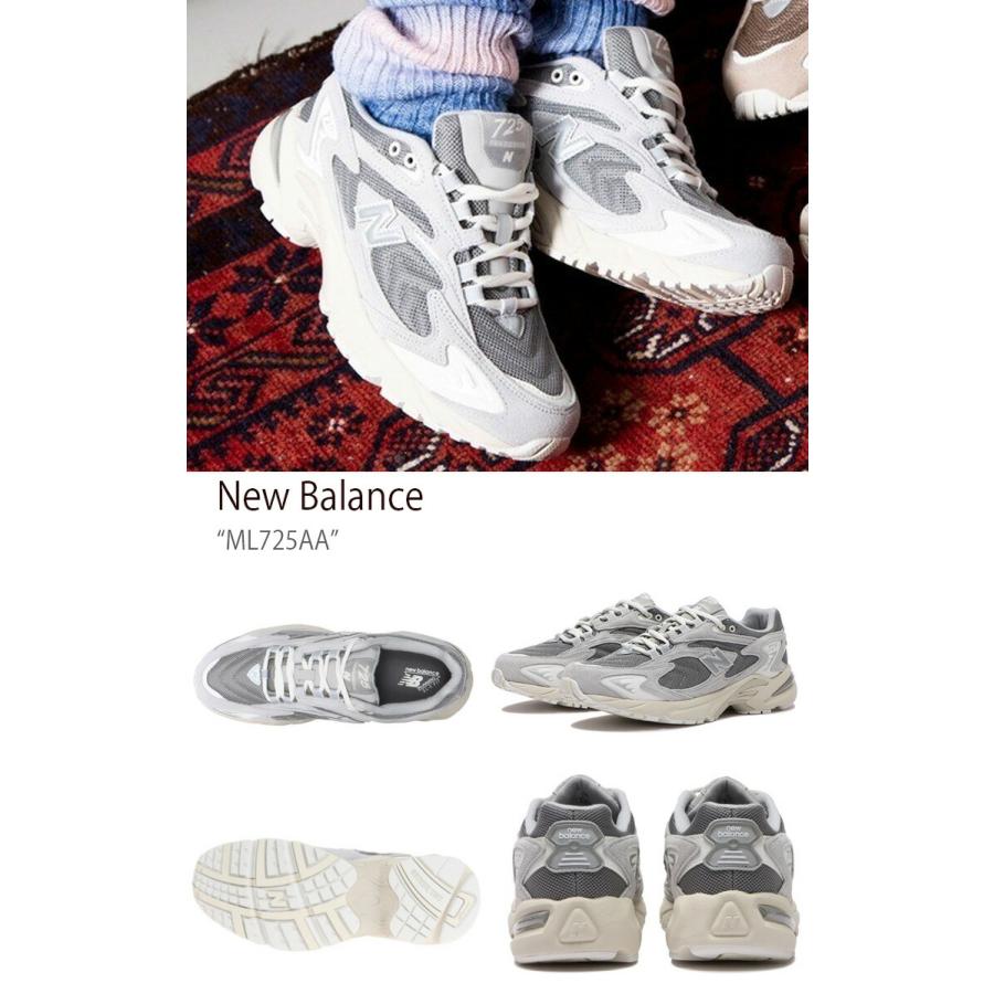 New Balance ニューバランス スニーカー ML725AA GRAY グレー New Balance ニューバランス スニーカー ML725AA GRAY グレー