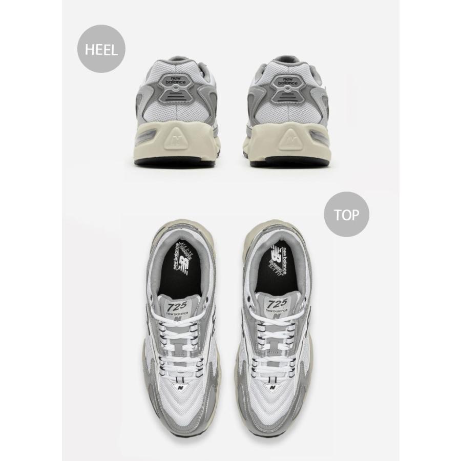 New Balance（ニューバランス） スニーカー ML725CD WHITE GRAY SILVER