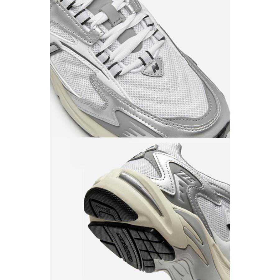 New Balance（ニューバランス） スニーカー ML725CD WHITE GRAY SILVER