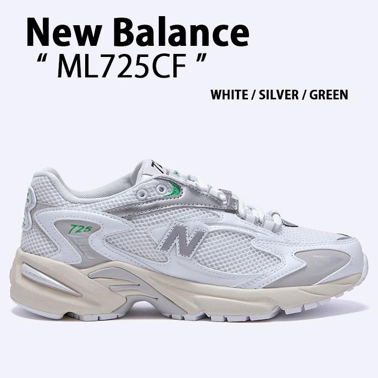 靴 New Balance ML725CF 23cm White New Balance（ニューバランス） スニーカー ML725CF WHITE SILVER