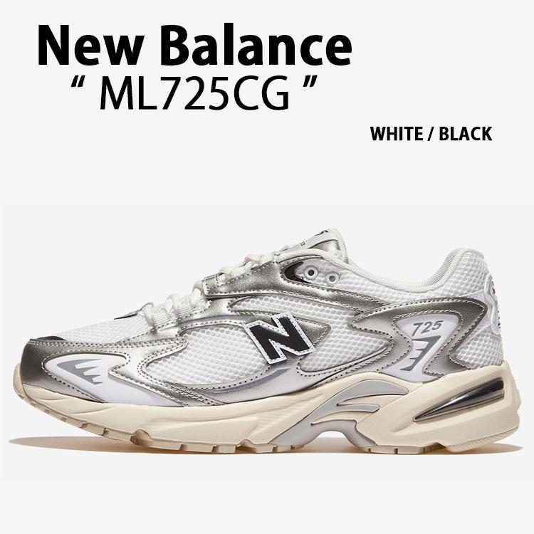 New Balance（ニューバランス） スニーカー ML725CG WHITE BLACK