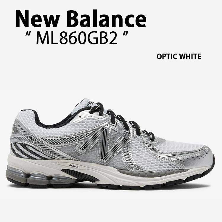 【ニューバランス】NEW BALANCE 860v2 Optic White ユニセックス New Balance ニューバランス スニーカー ML860GB2 OPTIC WHITE