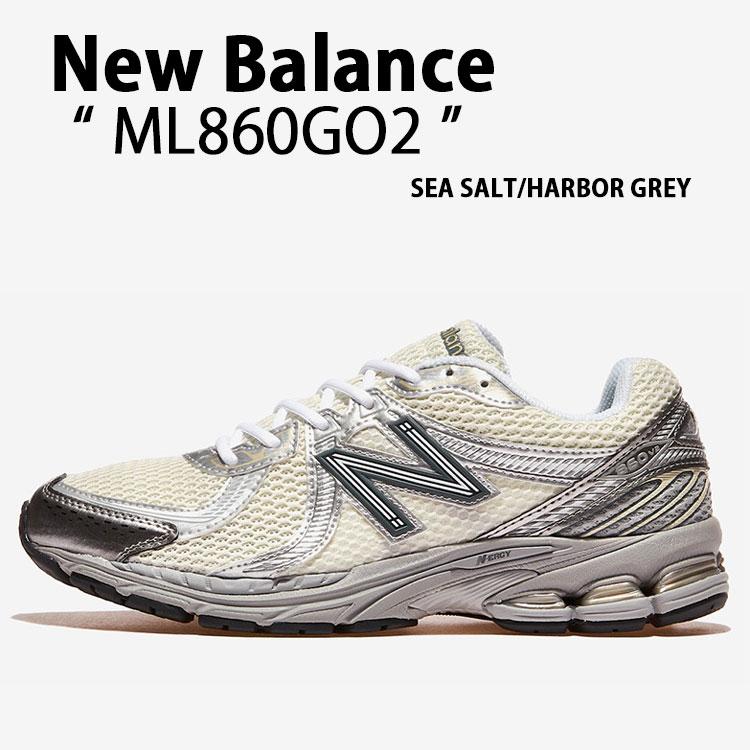 New Balance（ニューバランス） スニーカー ML860GO2 WHITE SILVER 