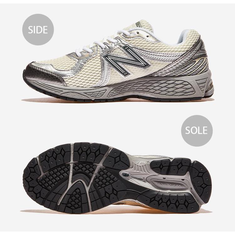 New Balance（ニューバランス） スニーカー ML860GO2 WHITE SILVER 