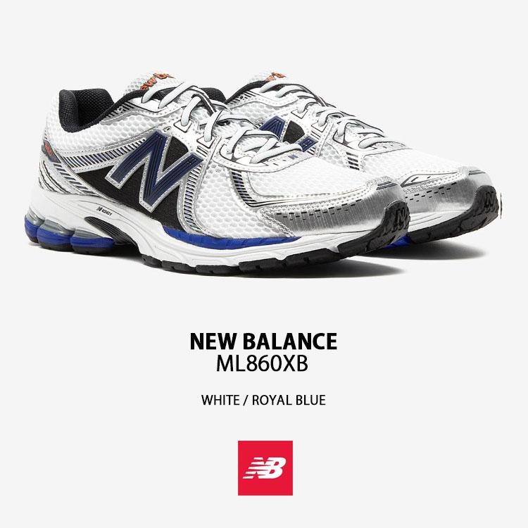 New Balance（ニューバランス） スニーカー ML860XB WHITE ROYAL BLUE