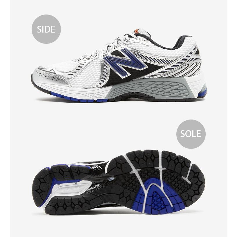 New Balance（ニューバランス） スニーカー ML860XB WHITE ROYAL BLUE